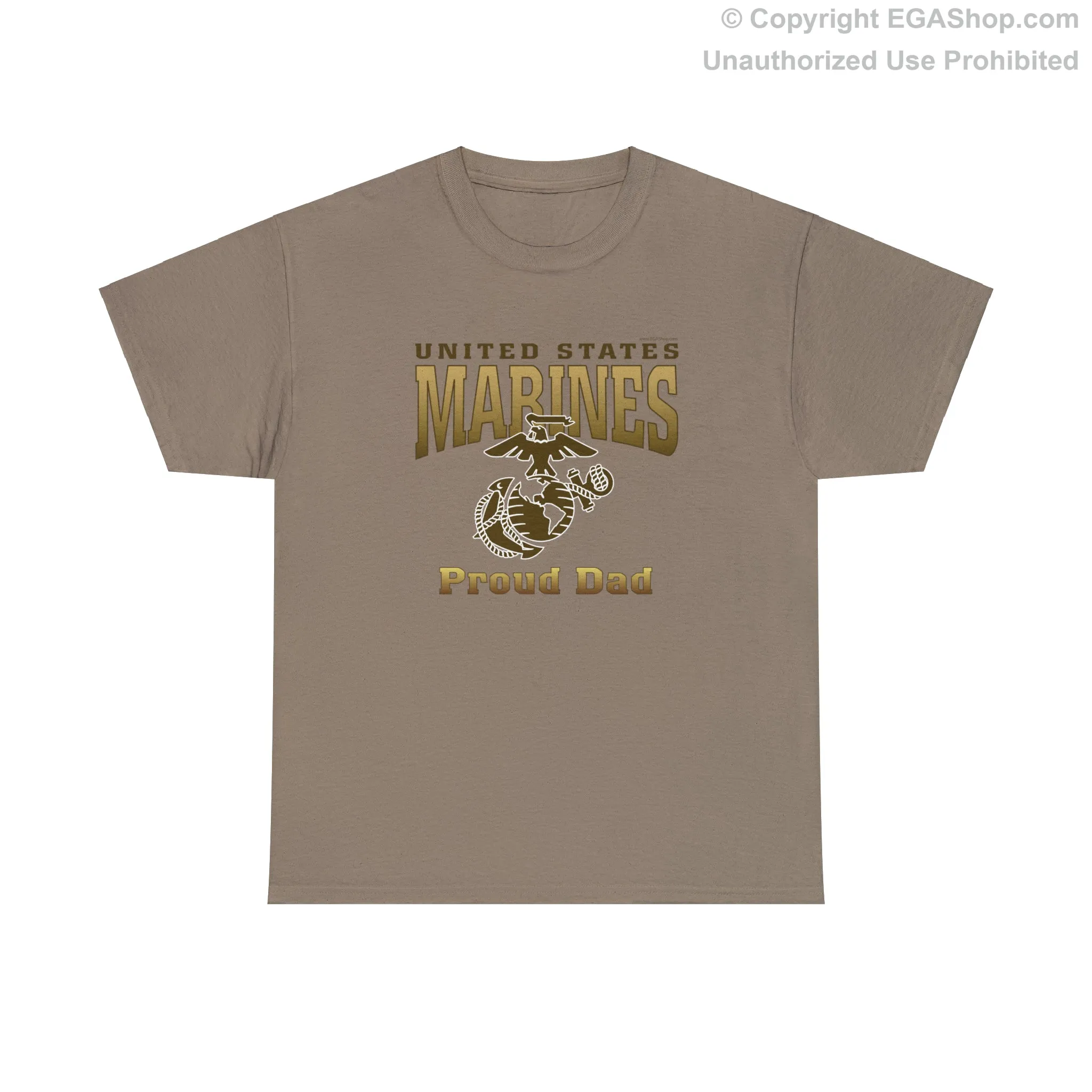 T-Shirt: United States Marines Proud Dad