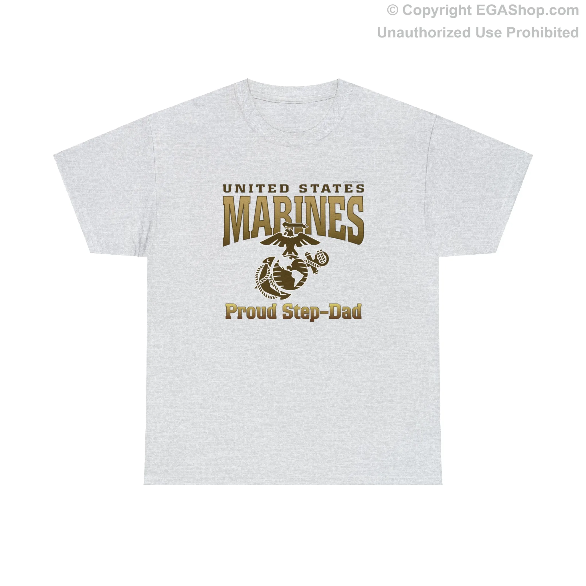 T-Shirt: United States Marines Proud Step-Dad