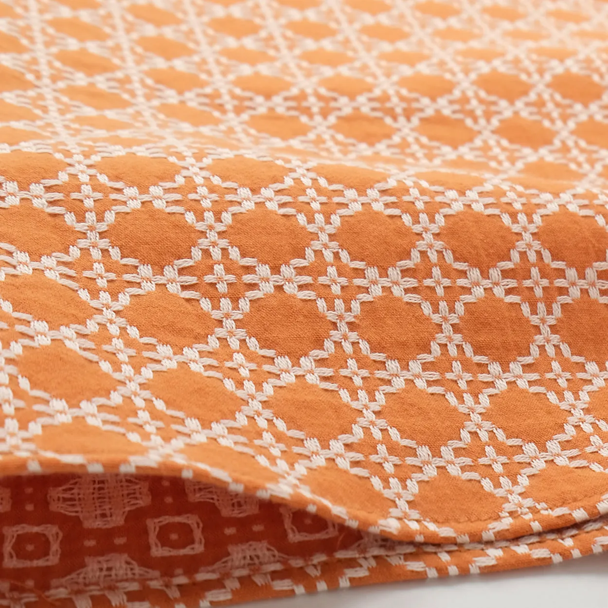 Tangerine Jacquard Havana Shirt