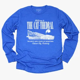 The Cat-Thedral Catican City Long Sleeve Tee