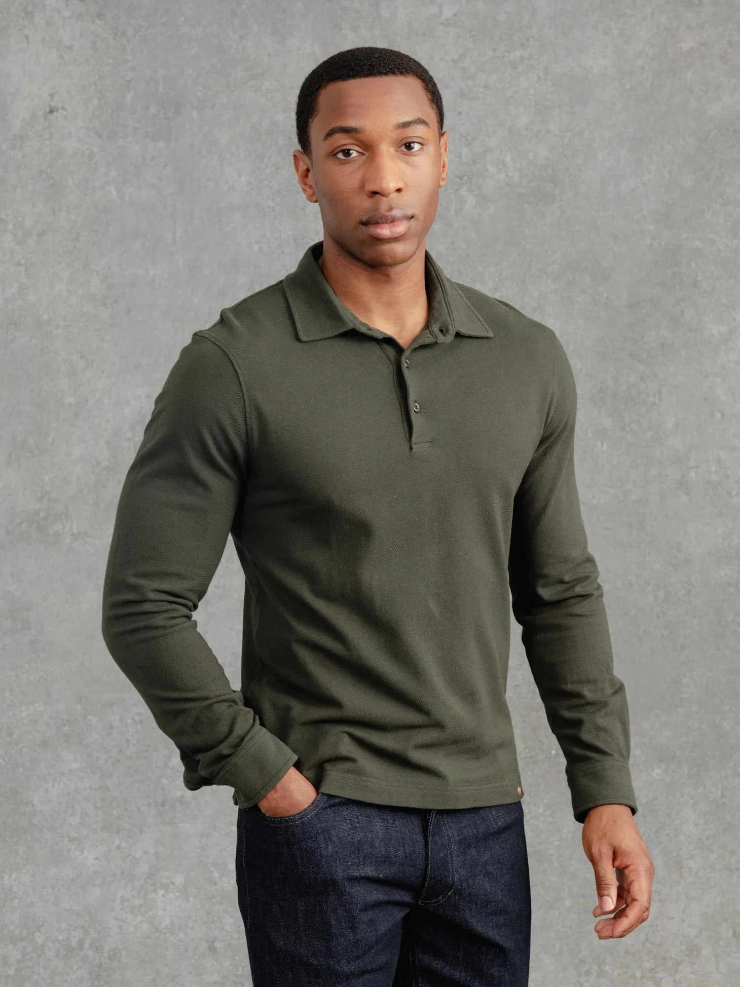 The LS Polo - Dark Green