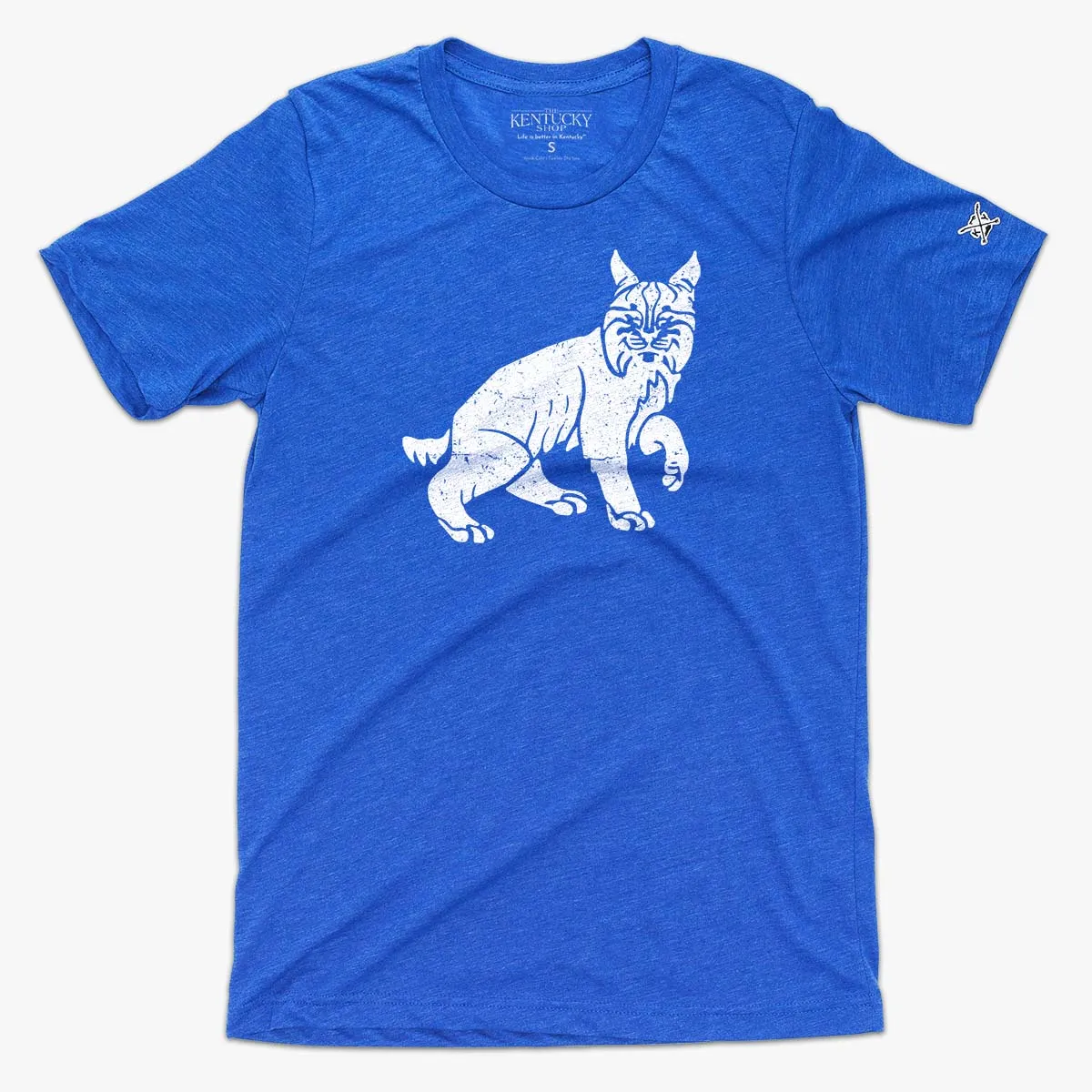 The Vintage Cat Tee (Blue)