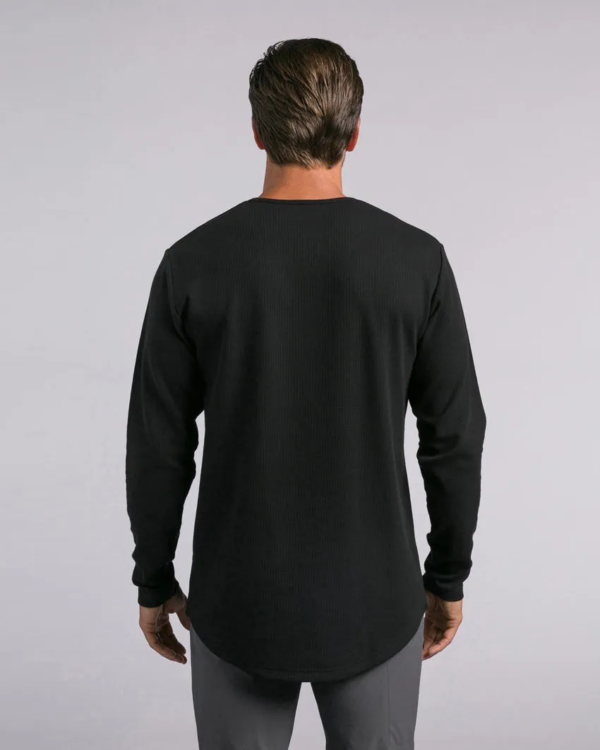 Thermal Drop-Cut Long Sleeve