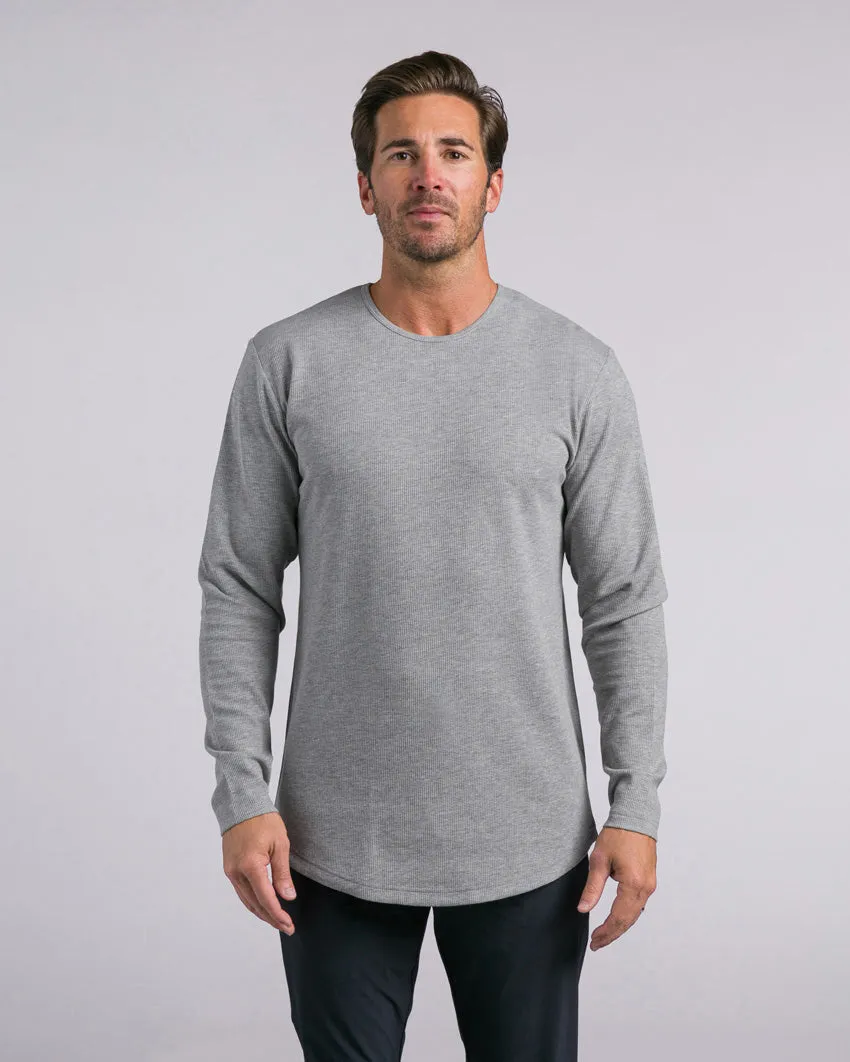 Thermal Drop-Cut Long Sleeve