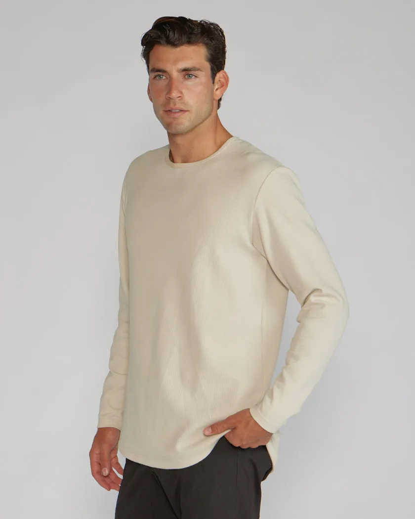 Thermal Drop-Cut Long Sleeve