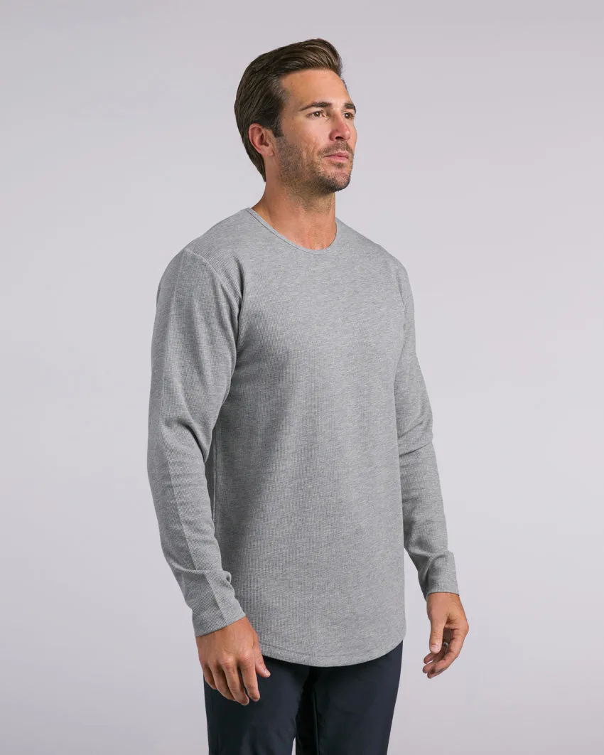 Thermal Drop-Cut Long Sleeve