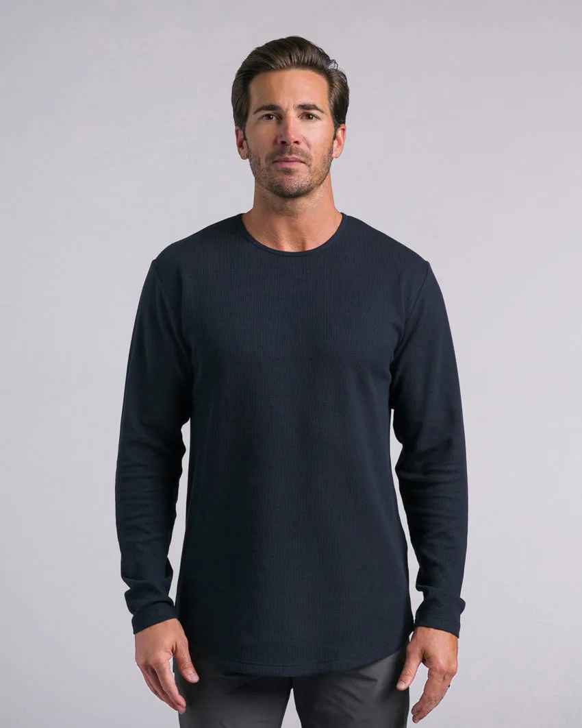 Thermal Drop-Cut Long Sleeve