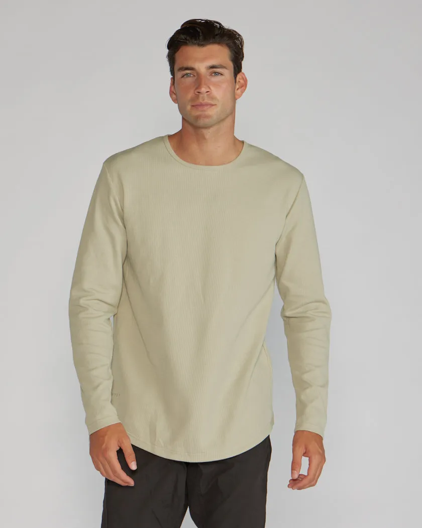 Thermal Drop-Cut Long Sleeve