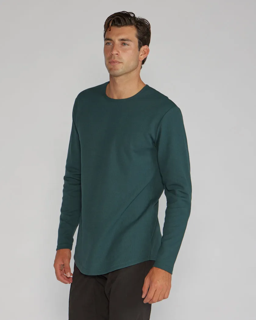 Thermal Drop-Cut Long Sleeve