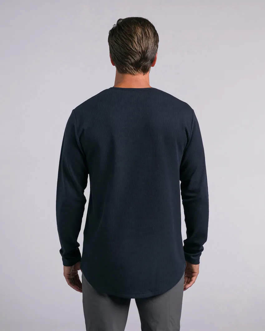 Thermal Drop-Cut Long Sleeve