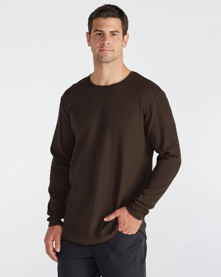 Thermal Drop-Cut Long Sleeve