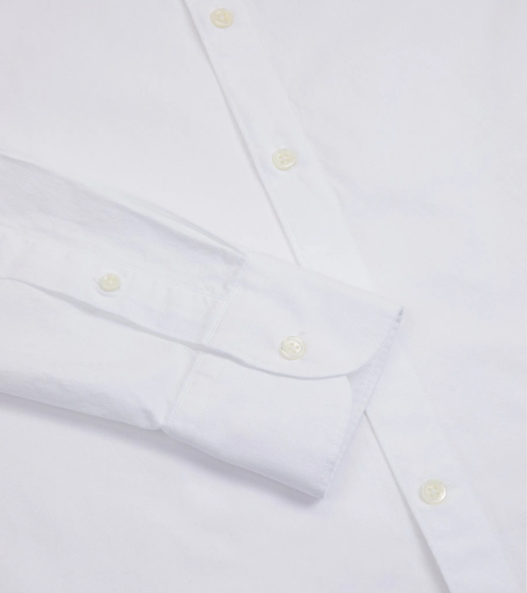 Trunk Austin Cotton Oxford Shirt: White