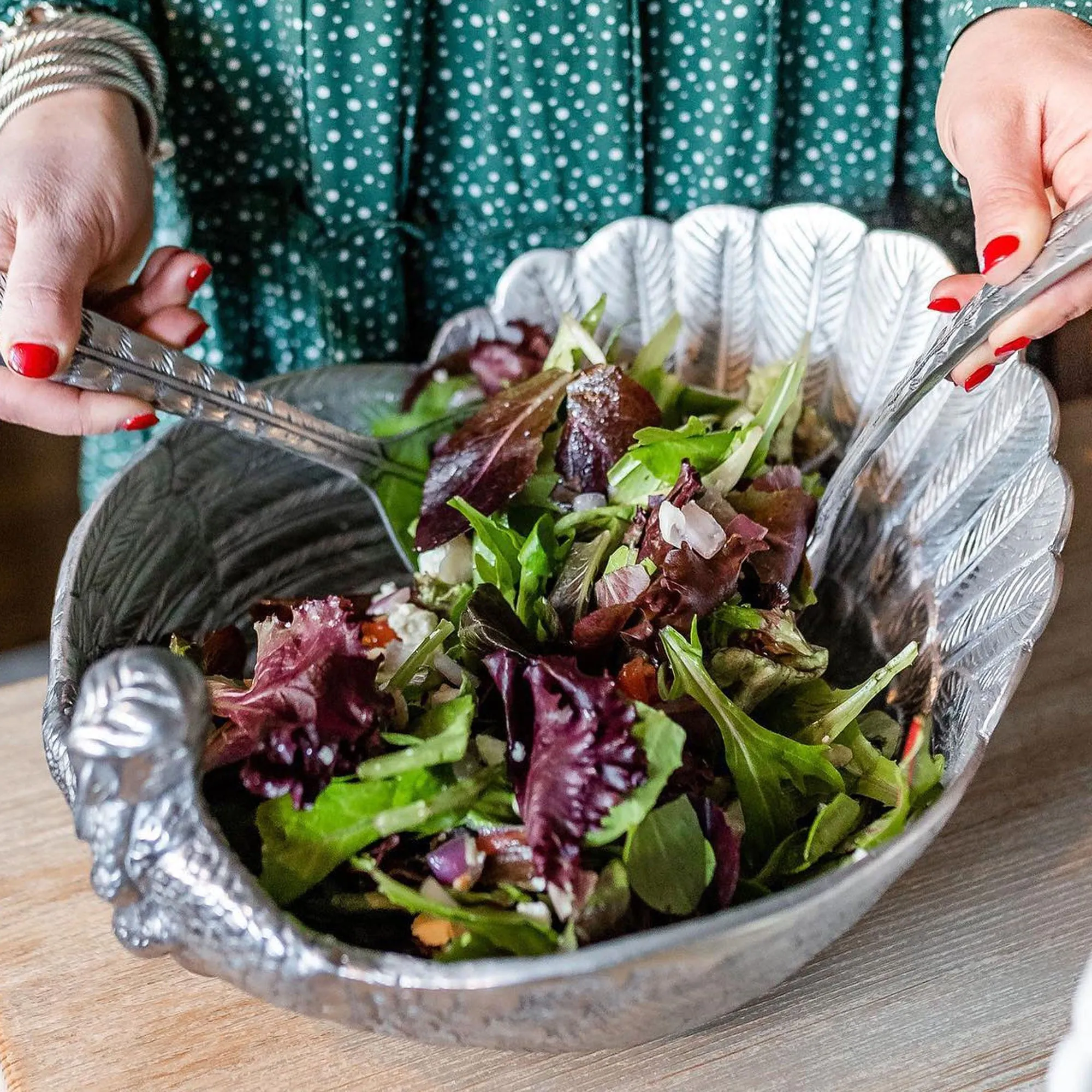 Turkey Salad Serving Bowl