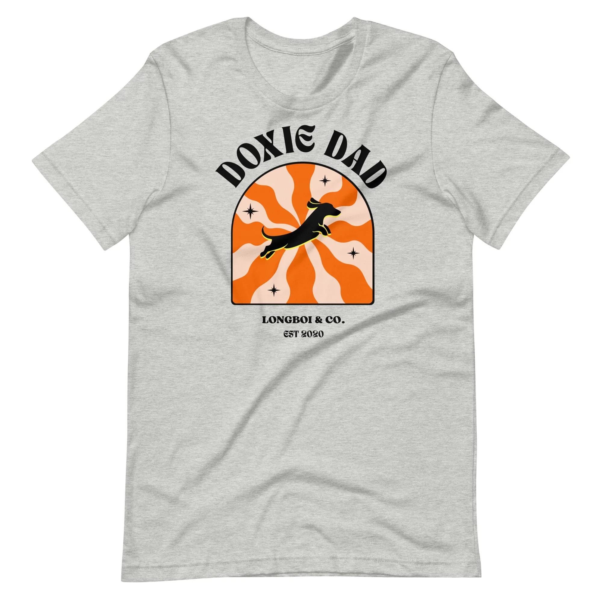 Wavy Doxie Dad Tee (Light)