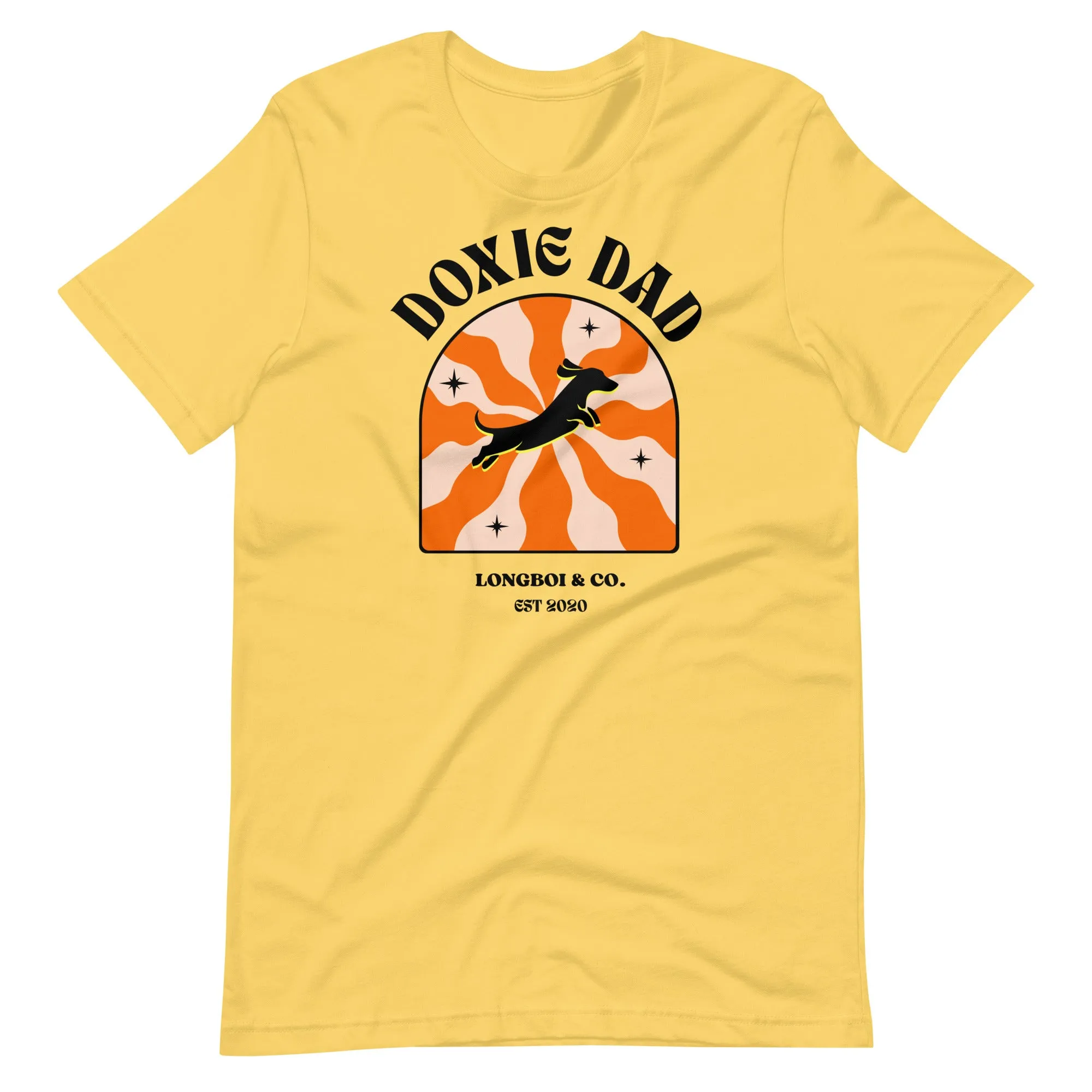 Wavy Doxie Dad Tee (Light)