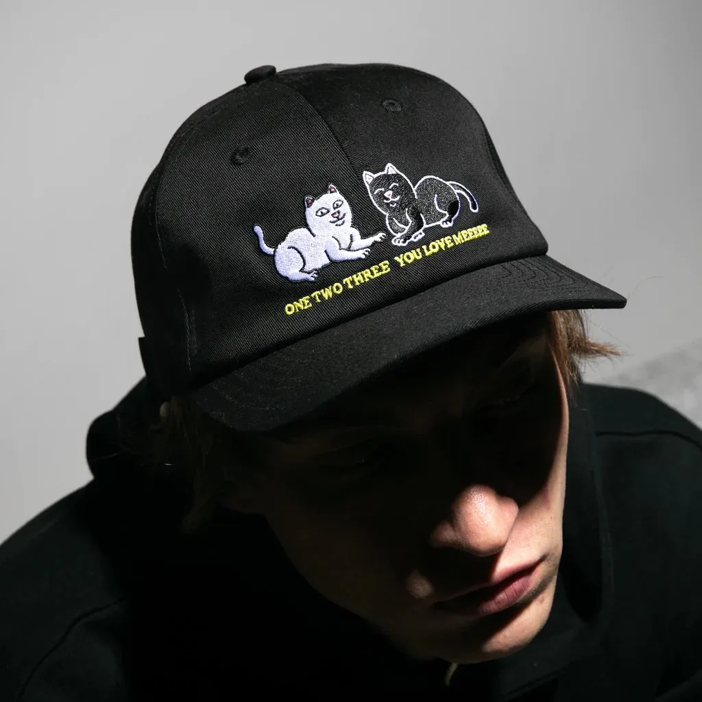 You Love Me Dad Hat (Black)